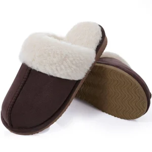 Men Plush Slippers Fuzzy